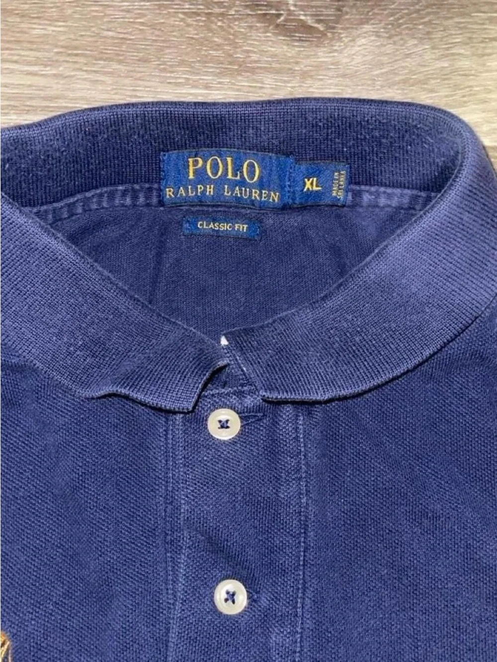Polo Ralph Lauren Big Pony Polo Shirt Men’s XL Classic Fit Navy #4 Rugby